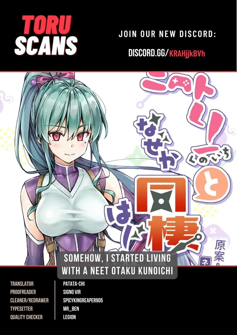 Neet Kunoichi to Naze ka Dousei Hajimemashita Chapter 37 page 1