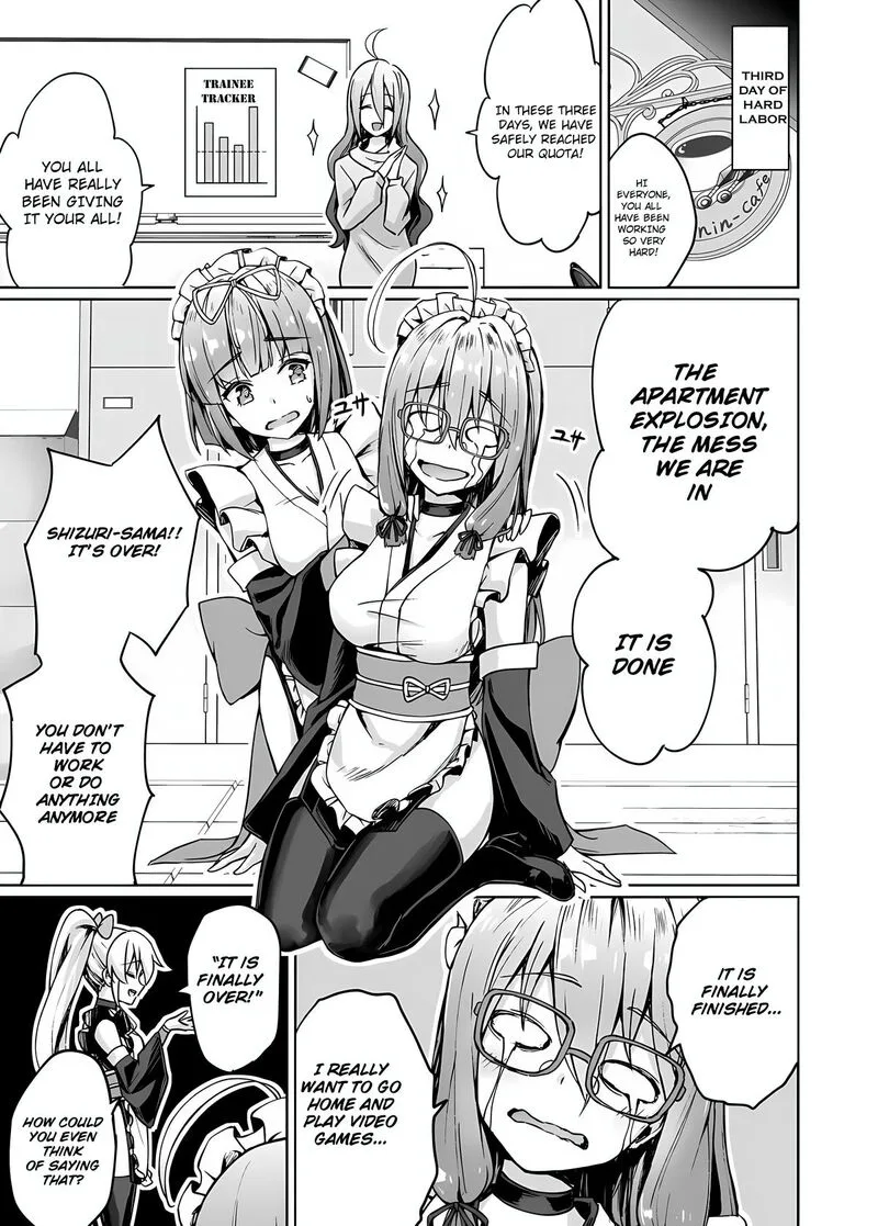 Neet Kunoichi to Naze ka Dousei Hajimemashita Chapter 39 page 1