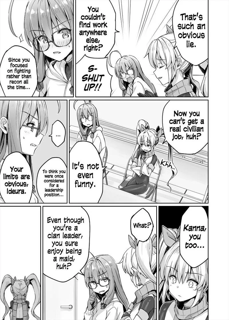 Neet Kunoichi to Naze ka Dousei Hajimemashita Chapter 43 page 3
