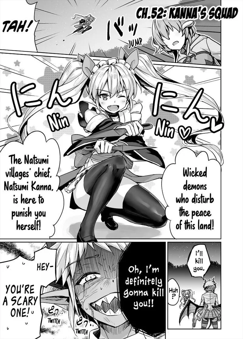 Neet Kunoichi to Naze ka Dousei Hajimemashita Chapter 52 page 1