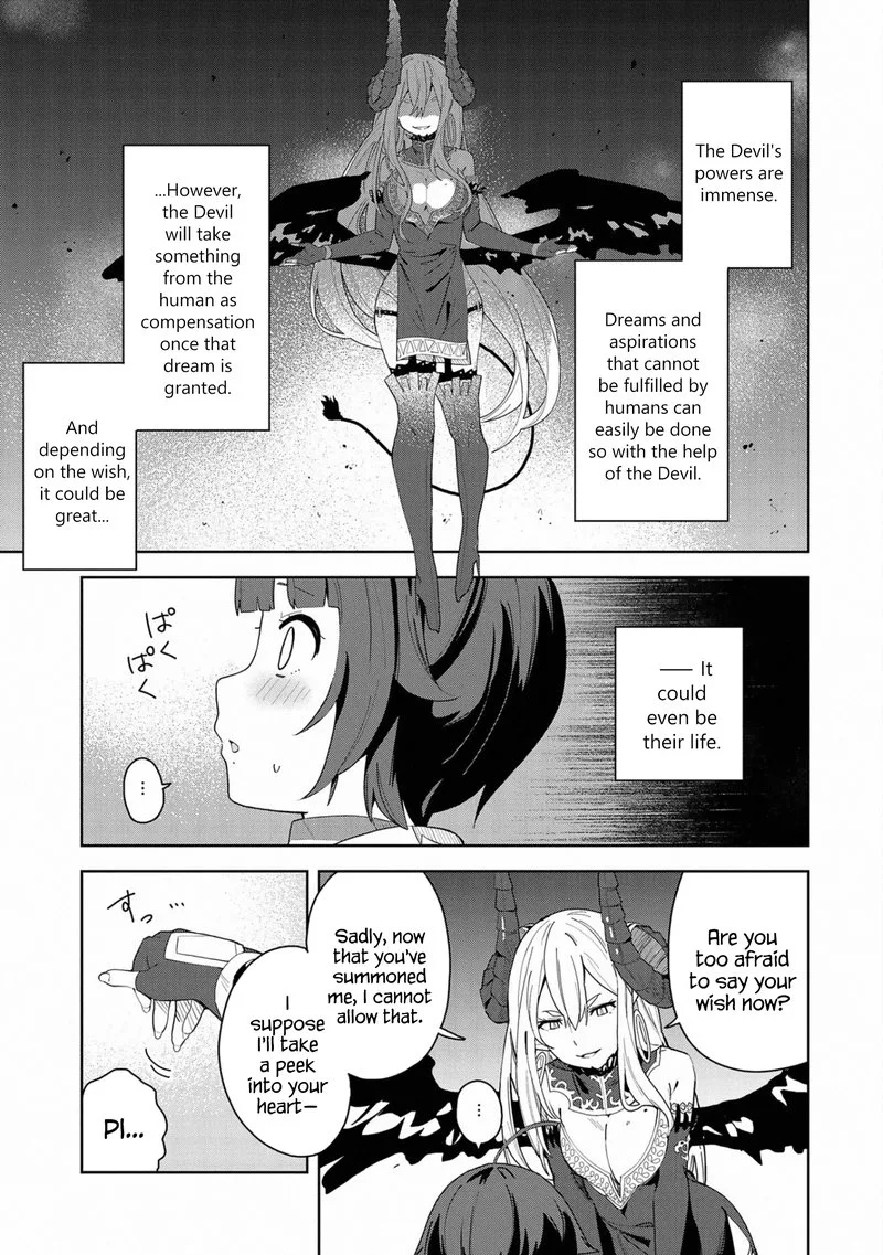 Negai o Kanaete Moraou to Akuma o Shoukan Shita Kedo, Kawaikatta node Kekkon Shimashita - Akuma no Niidzuma Chapter 1 page 4