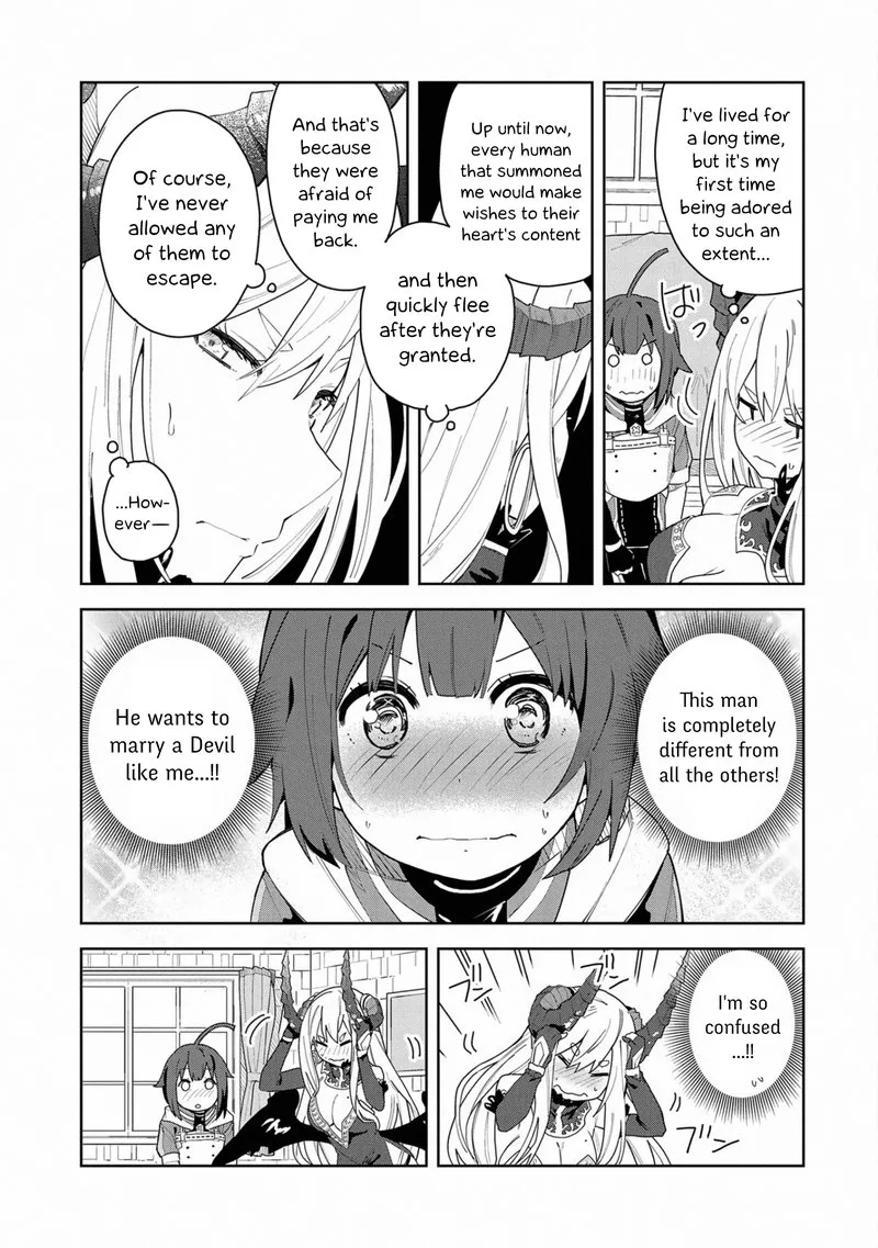 Negai o Kanaete Moraou to Akuma o Shoukan Shita Kedo, Kawaikatta node Kekkon Shimashita - Akuma no Niidzuma Chapter 1 page 23