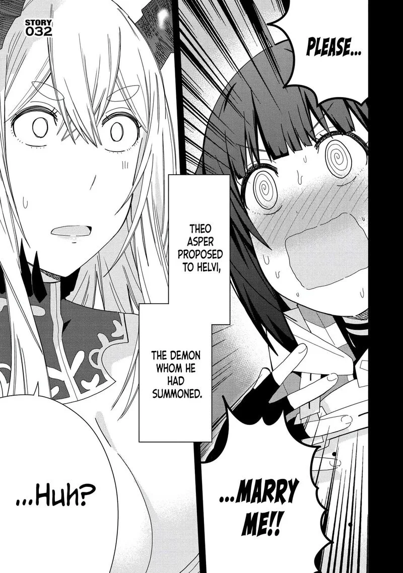 Negai o Kanaete Moraou to Akuma o Shoukan Shita Kedo, Kawaikatta node Kekkon Shimashita - Akuma no Niidzuma Chapter 32 page 1