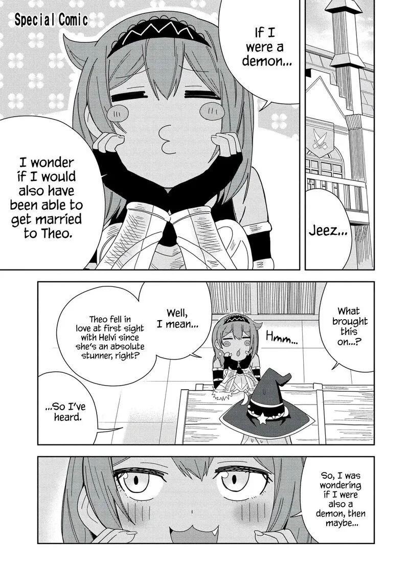 Negai o Kanaete Moraou to Akuma o Shoukan Shita Kedo, Kawaikatta node Kekkon Shimashita - Akuma no Niidzuma Chapter 35.5 page 1