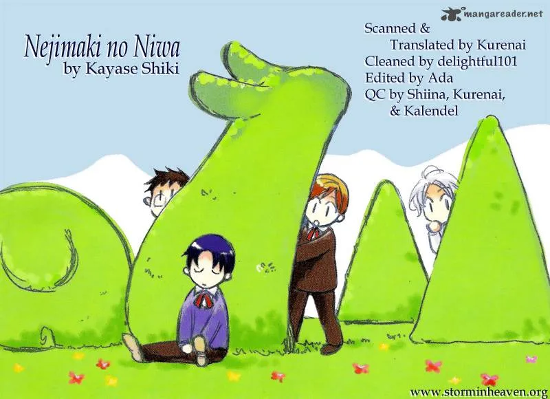 Nejimaki no Niwa Chapter 1 page 1