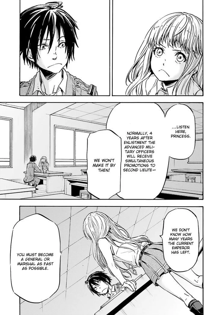 Nejimaki Seirei Senki - Tenkyou no Alderamin Chapter 15 page 9