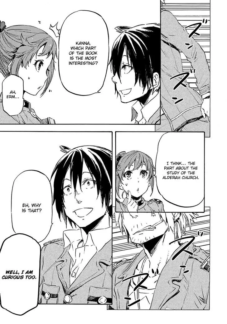 Nejimaki Seirei Senki - Tenkyou no Alderamin Chapter 16 page 16