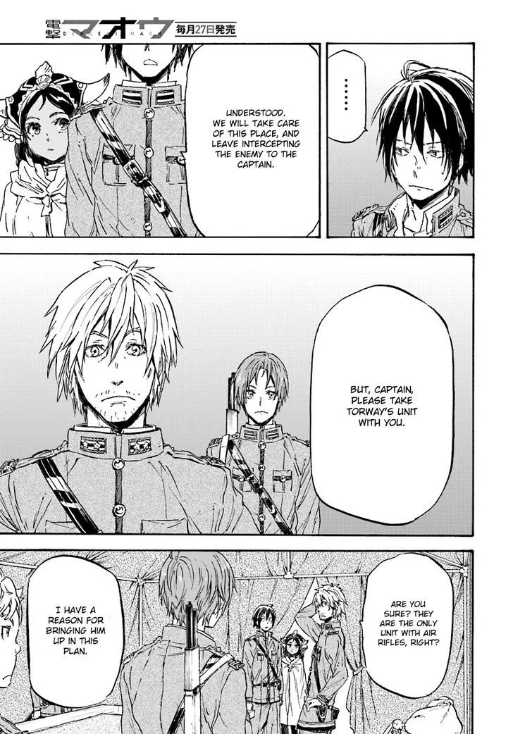 Nejimaki Seirei Senki - Tenkyou no Alderamin Chapter 28 page 22