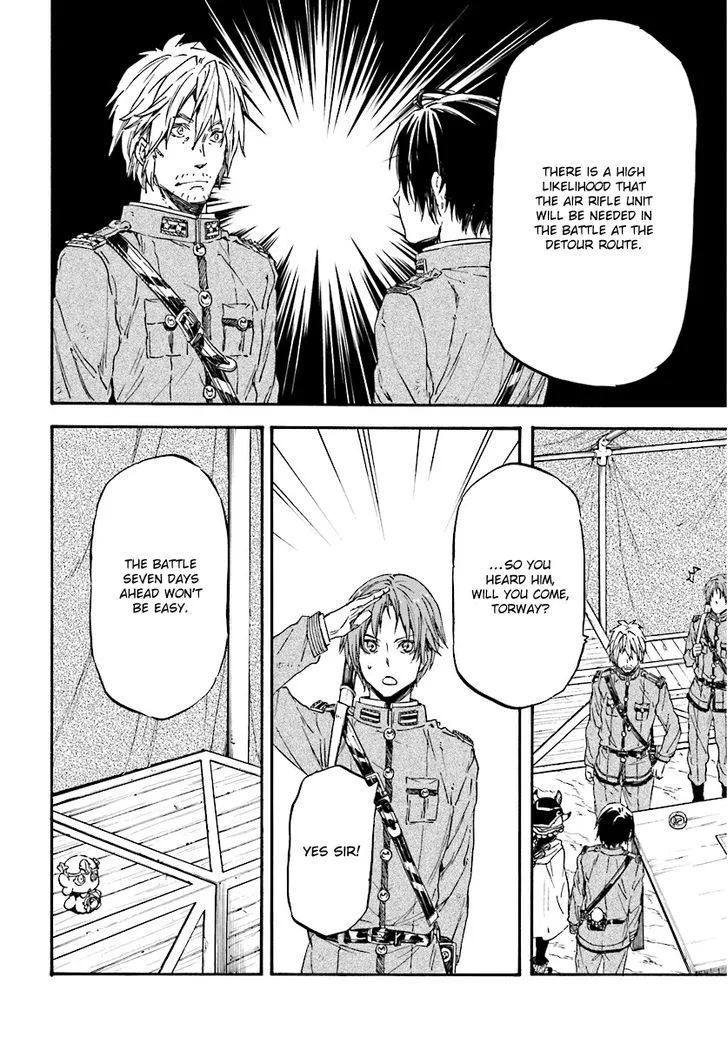 Nejimaki Seirei Senki - Tenkyou no Alderamin Chapter 28 page 23