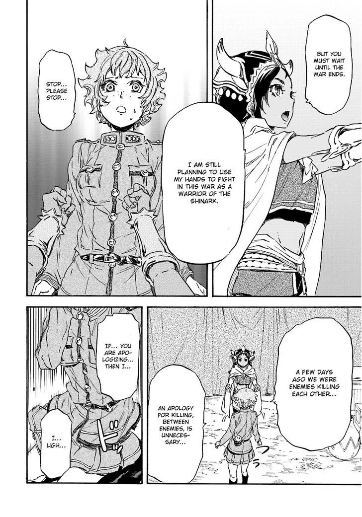 Nejimaki Seirei Senki - Tenkyou no Alderamin Chapter 28 page 9