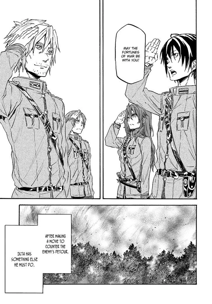 Nejimaki Seirei Senki - Tenkyou no Alderamin Chapter 28 page 24