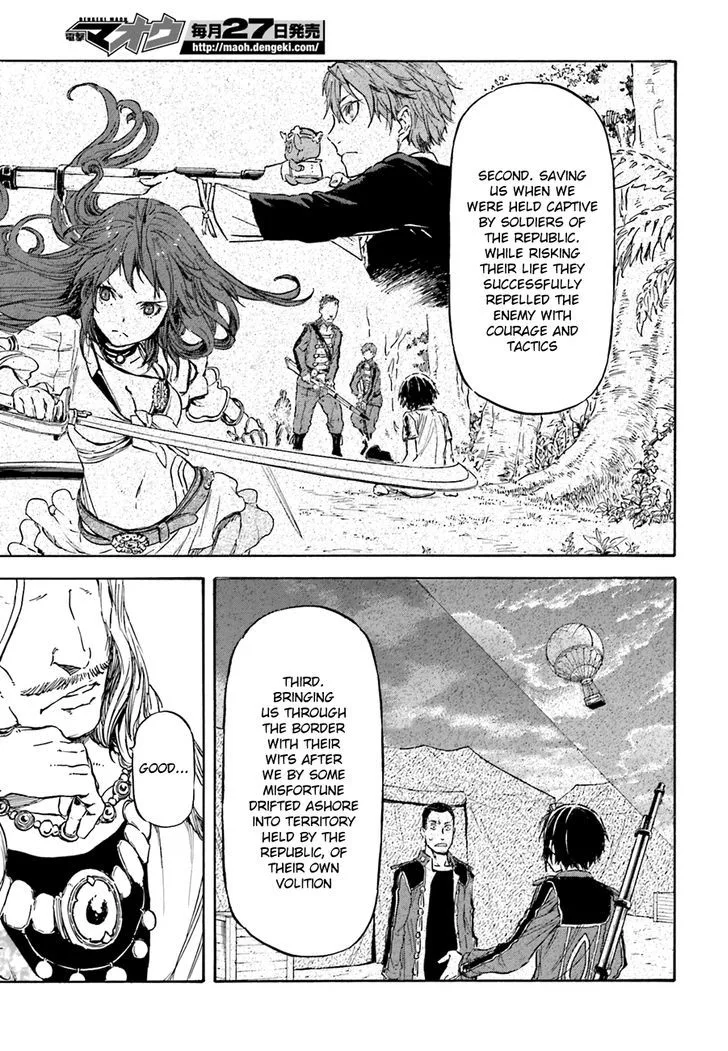 Nejimaki Seirei Senki - Tenkyou no Alderamin Chapter 7 page 7
