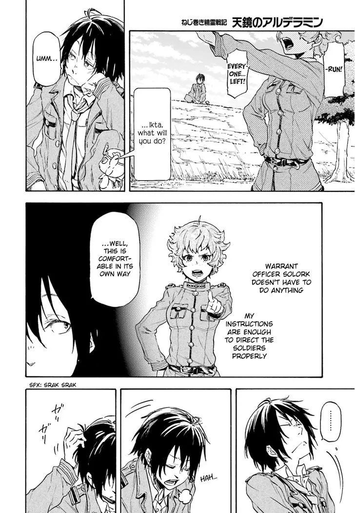 Nejimaki Seirei Senki - Tenkyou no Alderamin Chapter 9 page 16