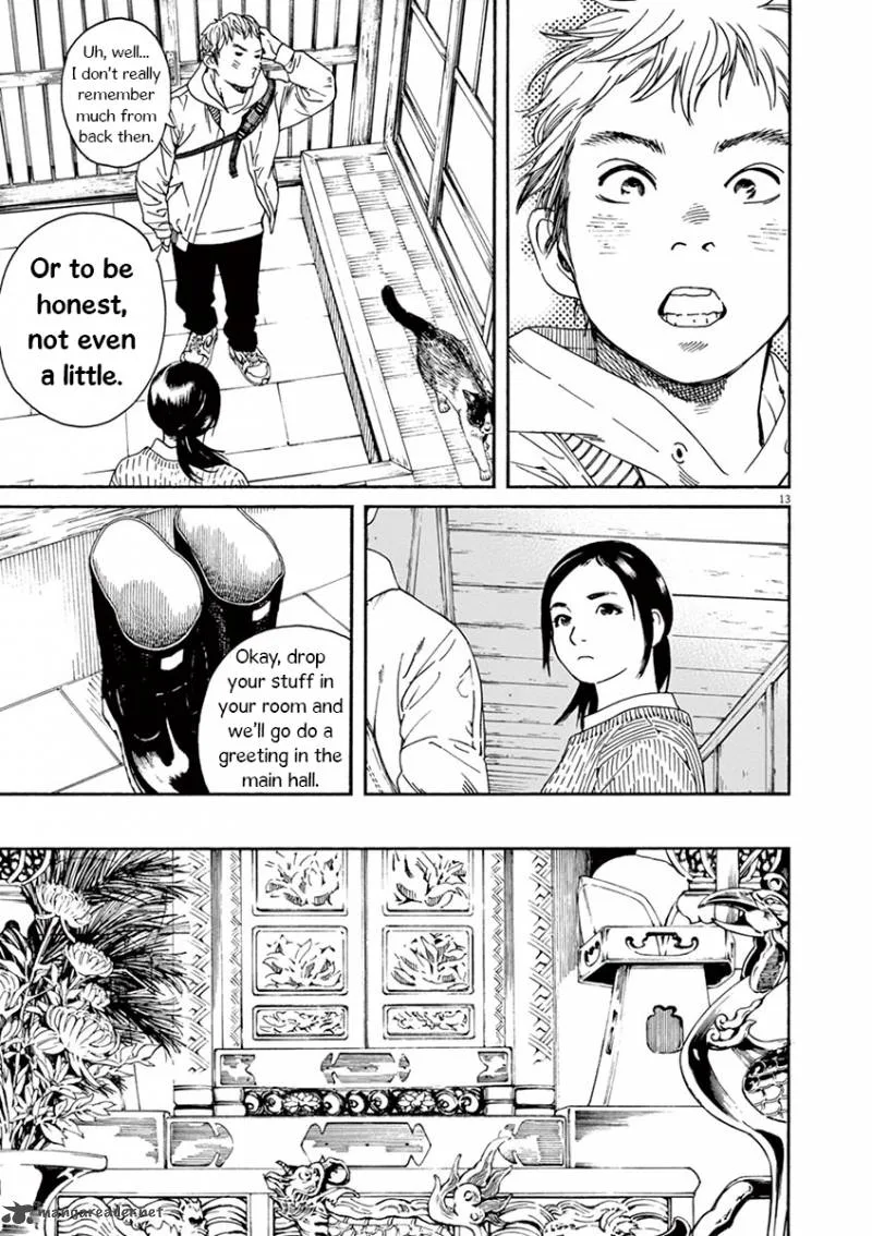 Neko no Otera no Chion-san Chapter 1 page 14
