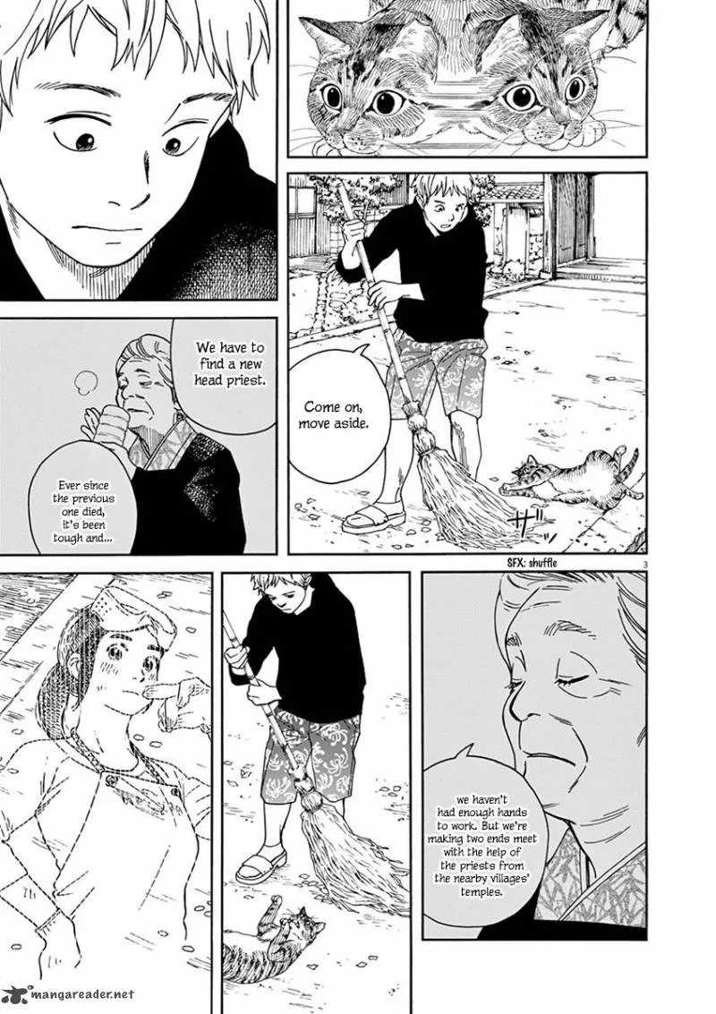 Neko no Otera no Chion-san Chapter 13 page 3