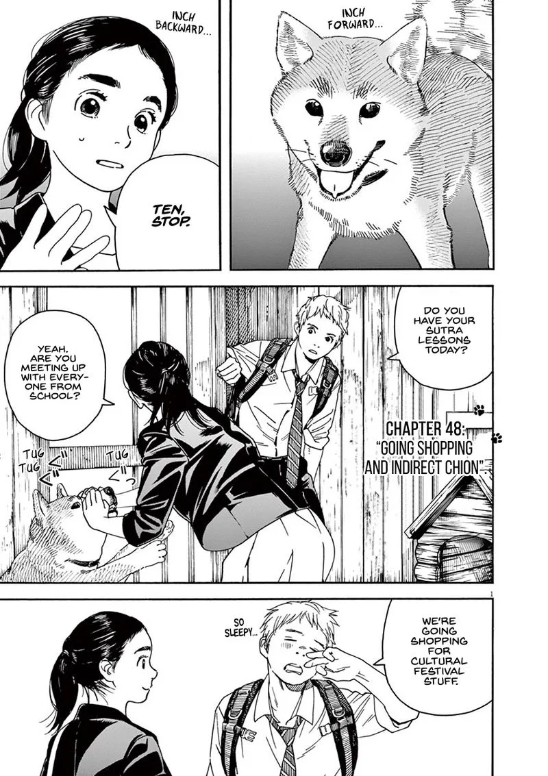 Neko no Otera no Chion-san Chapter 48 page 1