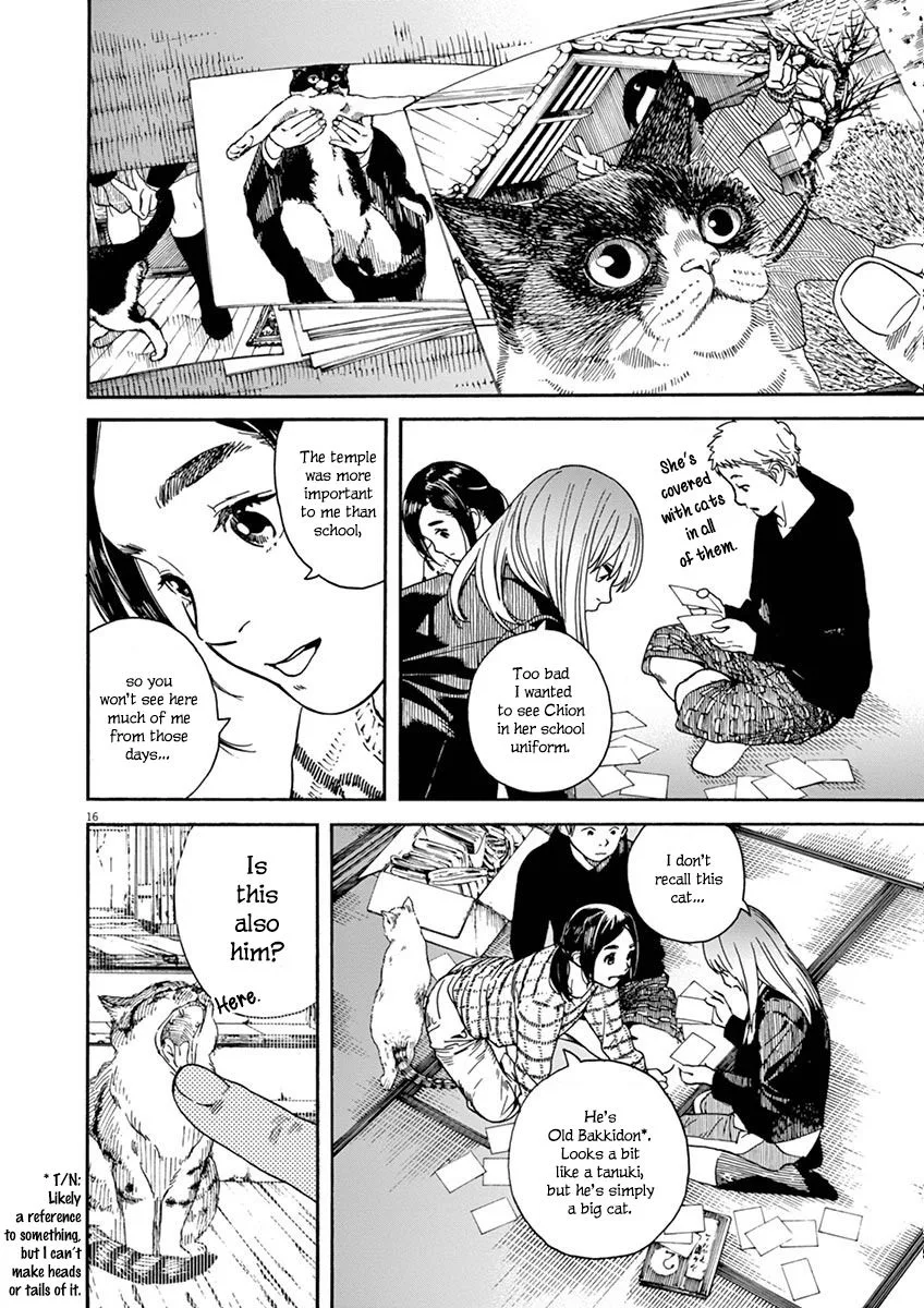 Neko no Otera no Chion-san Chapter 6 page 16