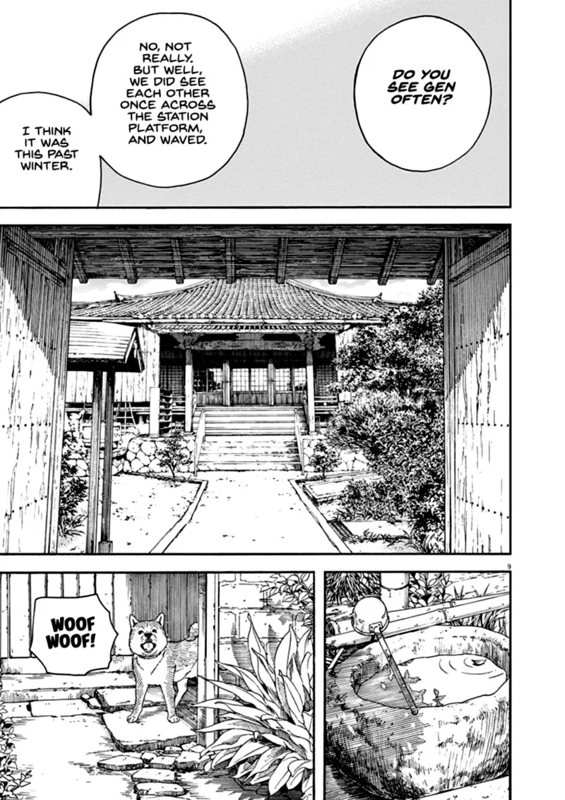Neko no Otera no Chion-san Chapter 78 page 9