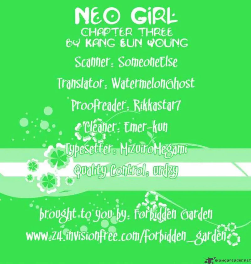 Neo Girl Chapter 3 page 1