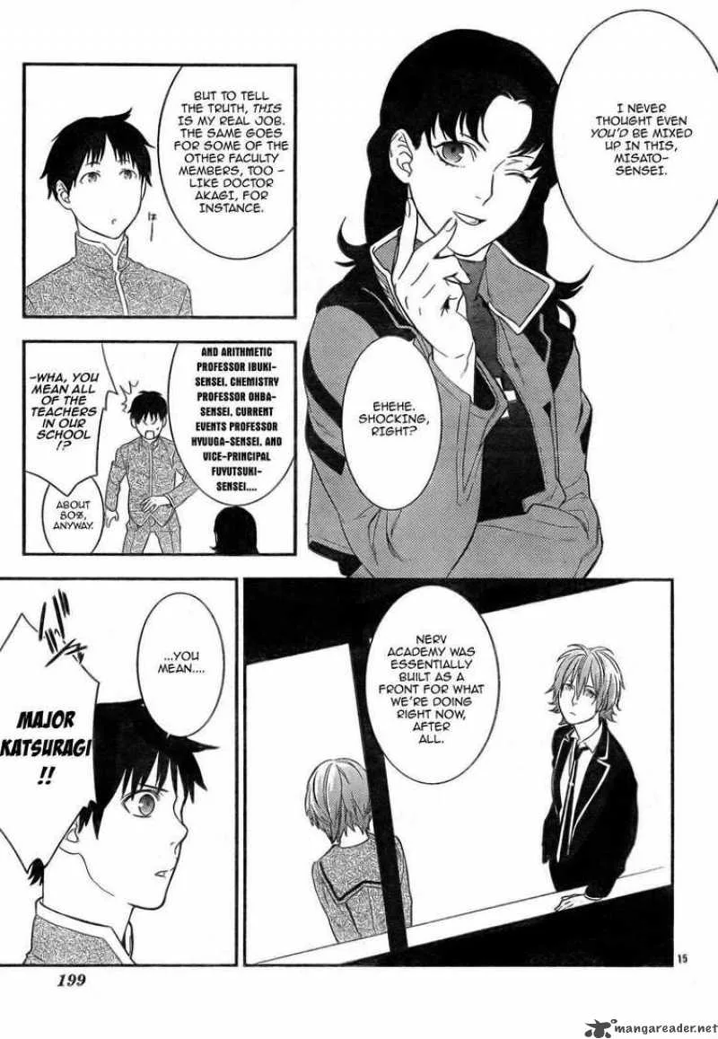 Neon Genesis Evangelion Gakuen Datenroku Chapter 11 page 17