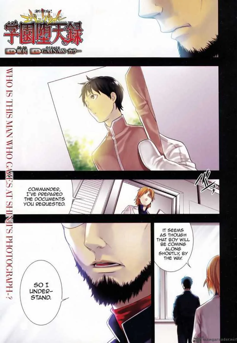 Neon Genesis Evangelion Gakuen Datenroku Chapter 11 page 1