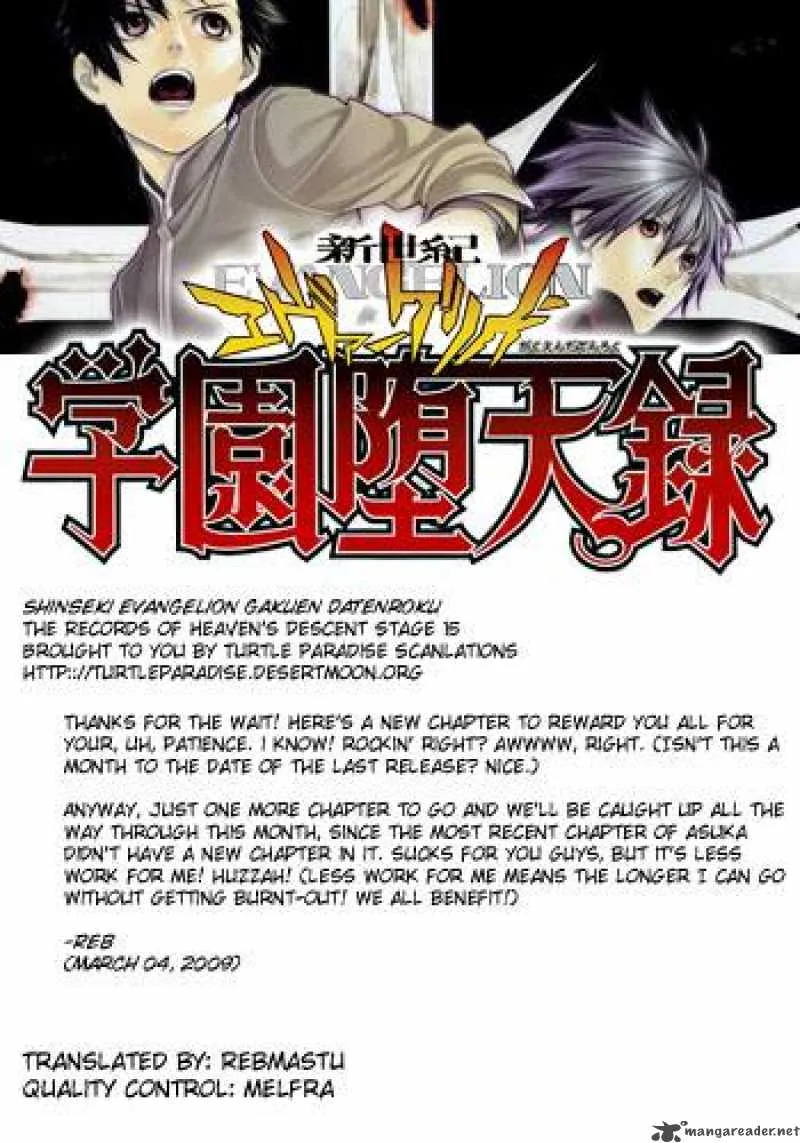 Neon Genesis Evangelion Gakuen Datenroku Chapter 15 page 28