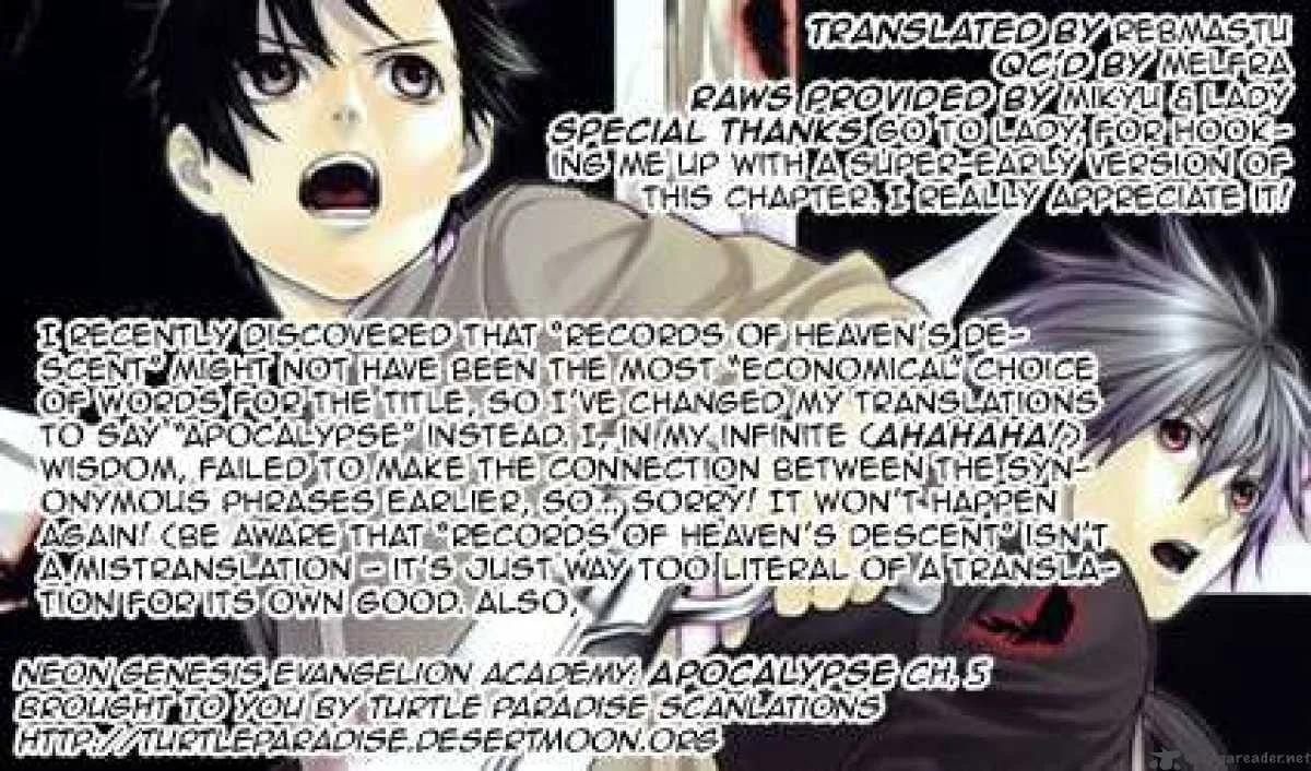 Neon Genesis Evangelion Gakuen Datenroku Chapter 6 page 25