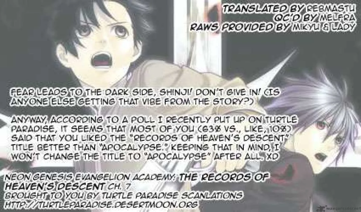 Neon Genesis Evangelion Gakuen Datenroku Chapter 7 page 29
