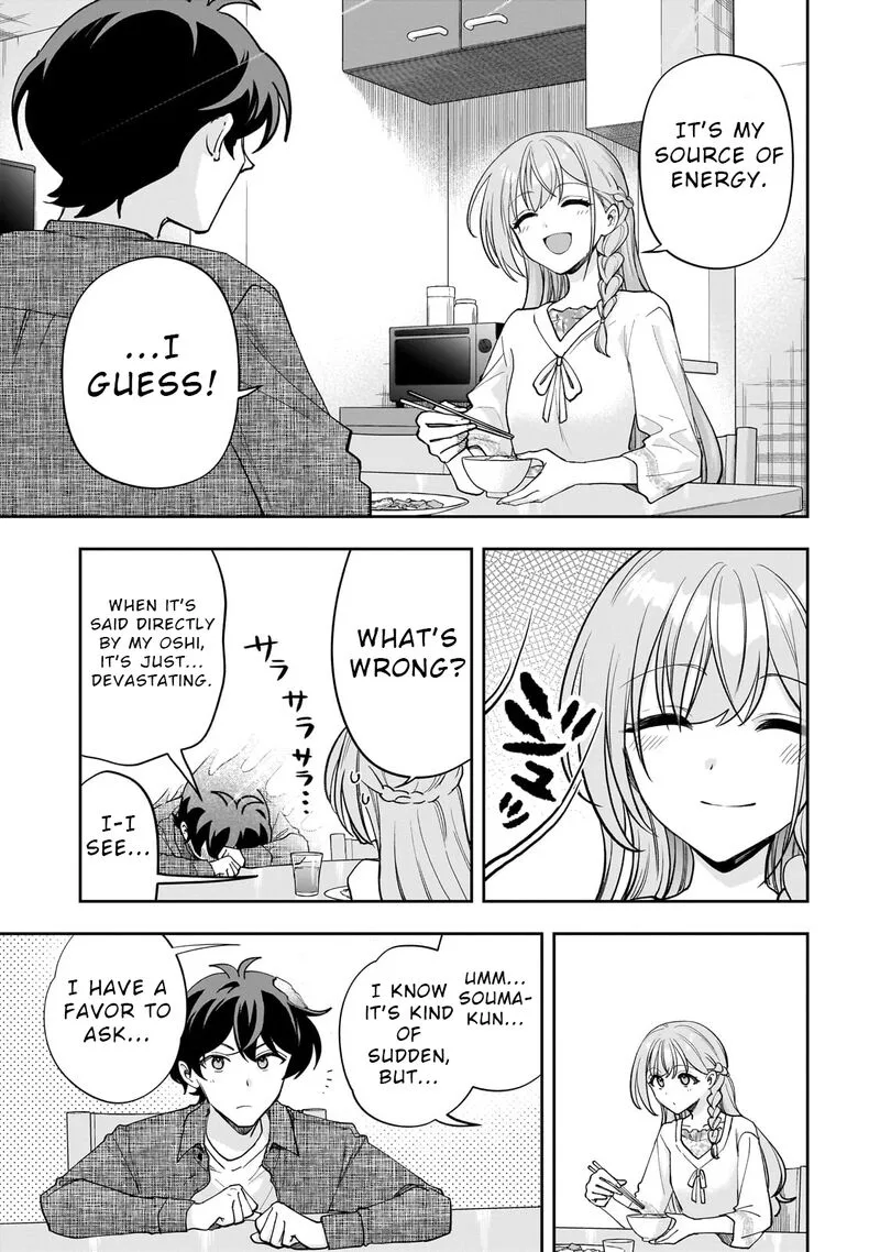 Net no "Oshi" to Real no "Oshi" ga Tonari ni Hikkoshite Kita Chapter 14 page 13