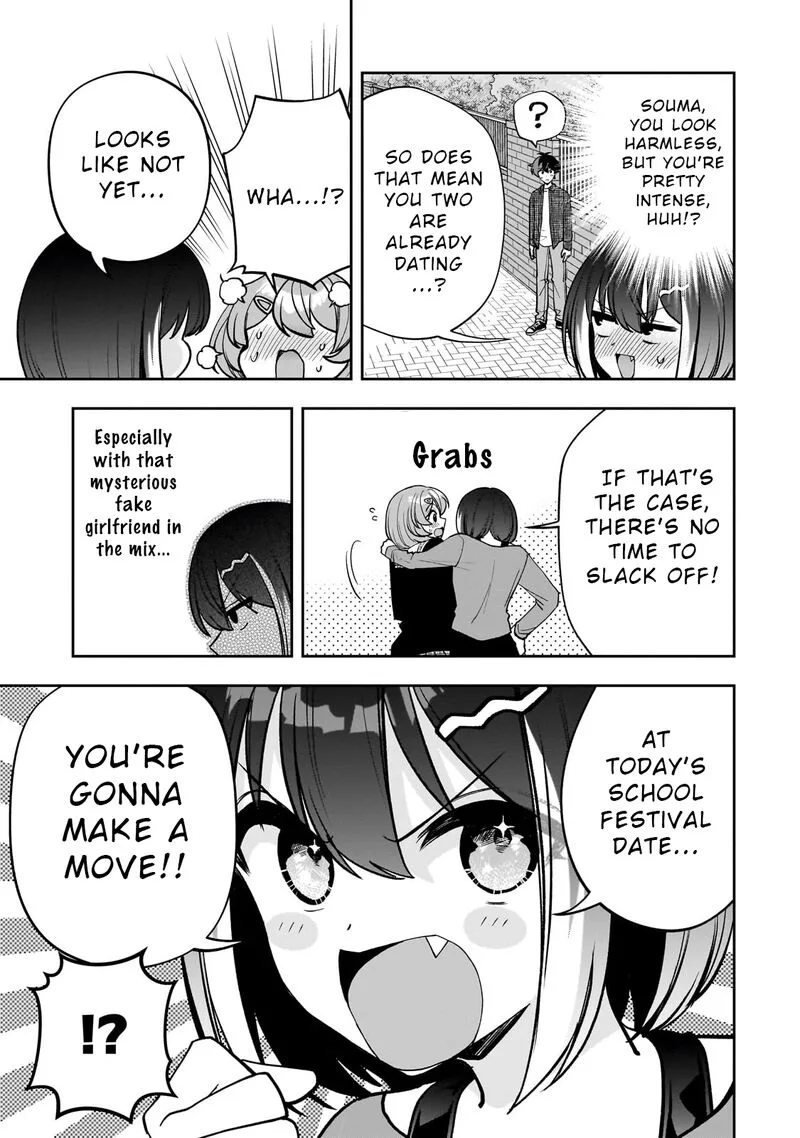 Net no "Oshi" to Real no "Oshi" ga Tonari ni Hikkoshite Kita Chapter 21 page 13