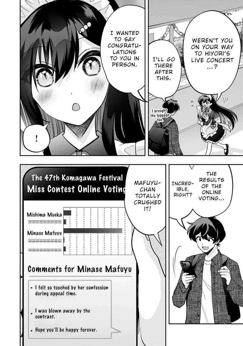 Net no "Oshi" to Real no "Oshi" ga Tonari ni Hikkoshite Kita Chapter 23 page 2