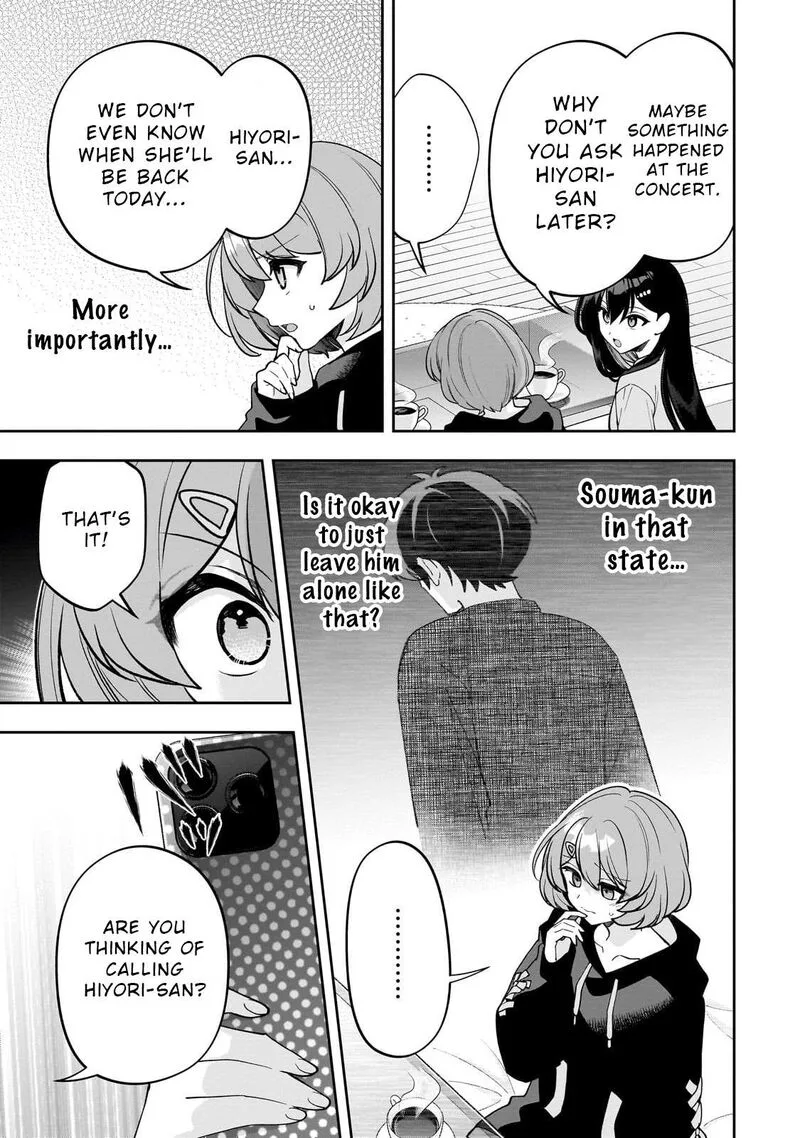 Net no "Oshi" to Real no "Oshi" ga Tonari ni Hikkoshite Kita Chapter 24 page 13