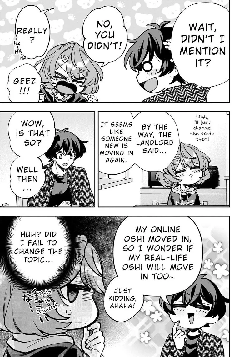 Net no "Oshi" to Real no "Oshi" ga Tonari ni Hikkoshite Kita Chapter 5 page 15