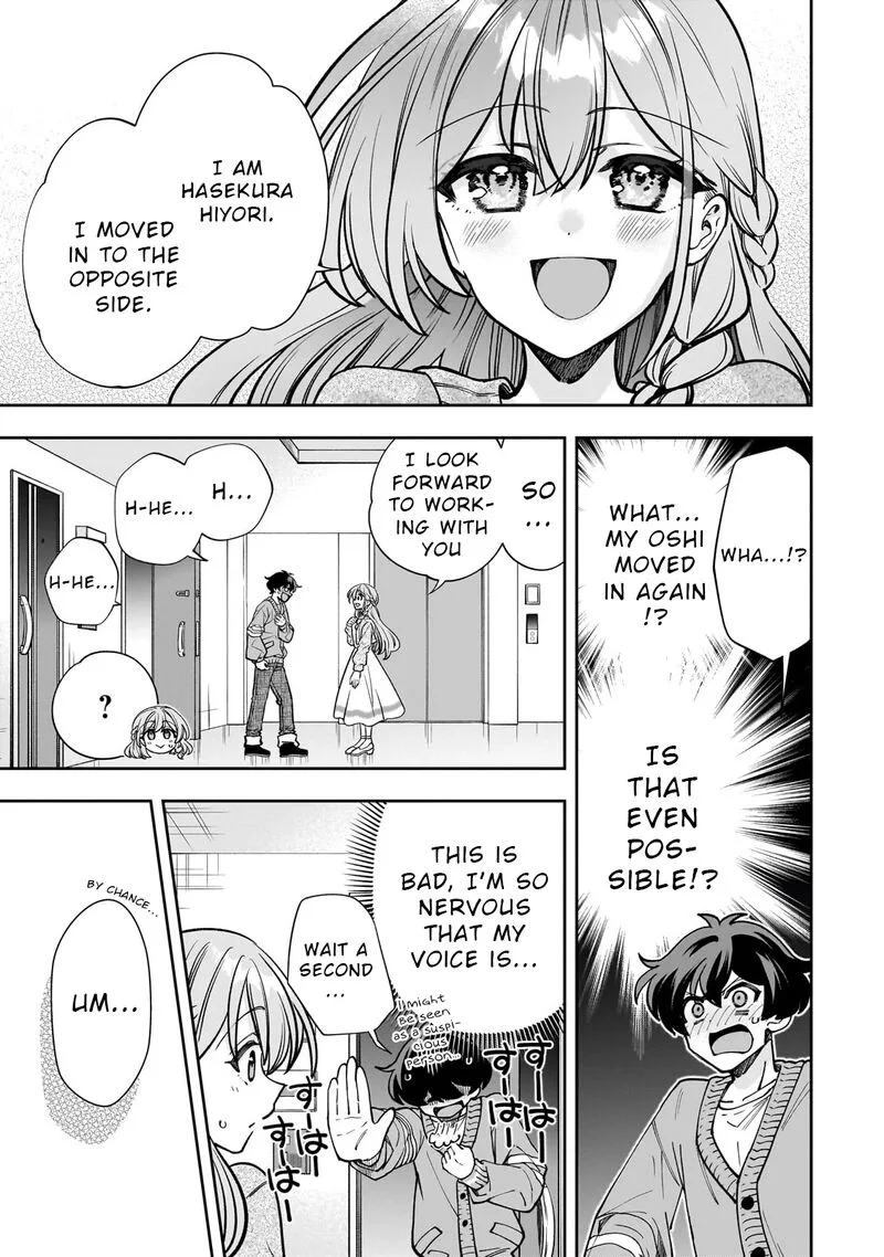 Net no "Oshi" to Real no "Oshi" ga Tonari ni Hikkoshite Kita Chapter 6 page 3