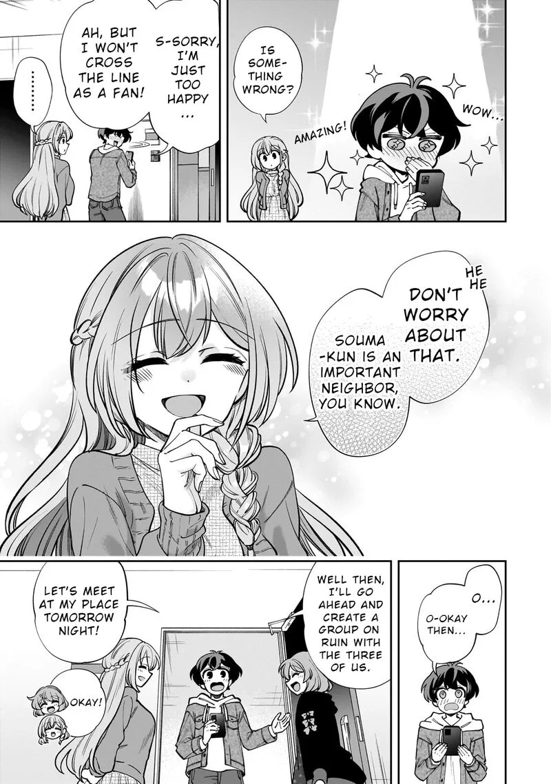 Net no "Oshi" to Real no "Oshi" ga Tonari ni Hikkoshite Kita Chapter 6 page 23