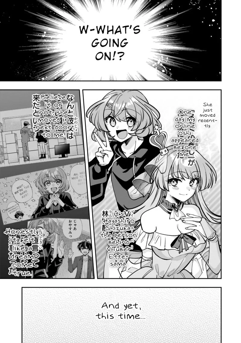 Net no "Oshi" to Real no "Oshi" ga Tonari ni Hikkoshite Kita Chapter 6 page 1