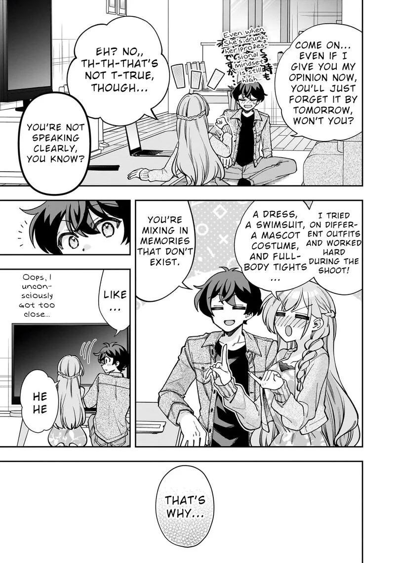 Net no "Oshi" to Real no "Oshi" ga Tonari ni Hikkoshite Kita Chapter 7 page 15