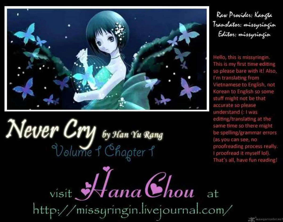 Never Cry Chapter 1 page 2