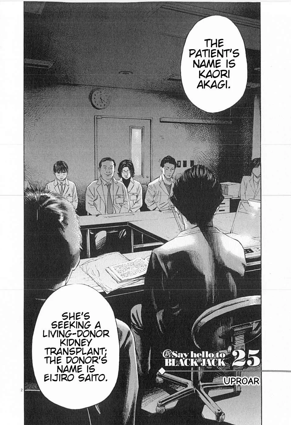 New Give My Regards to Black Jack Chapter 25 page 2