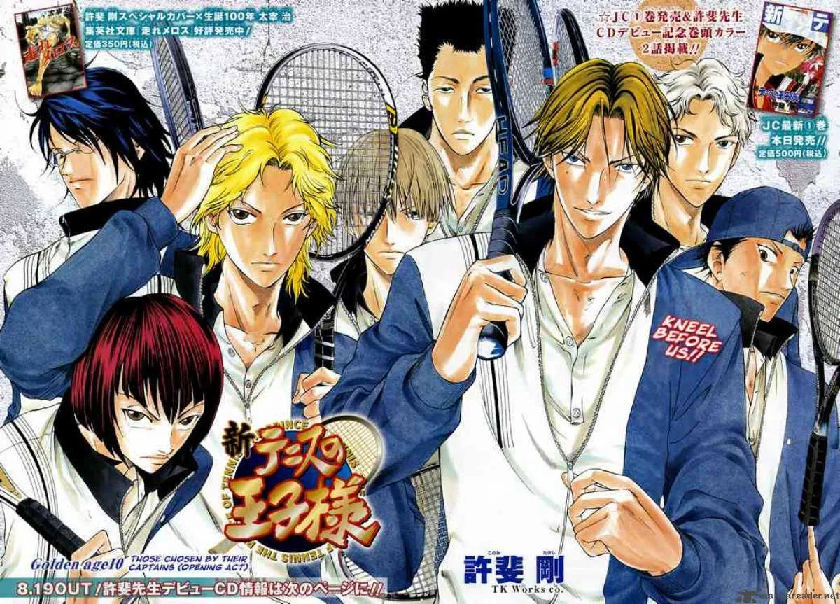New Prince of Tennis Chapter 10 page 1