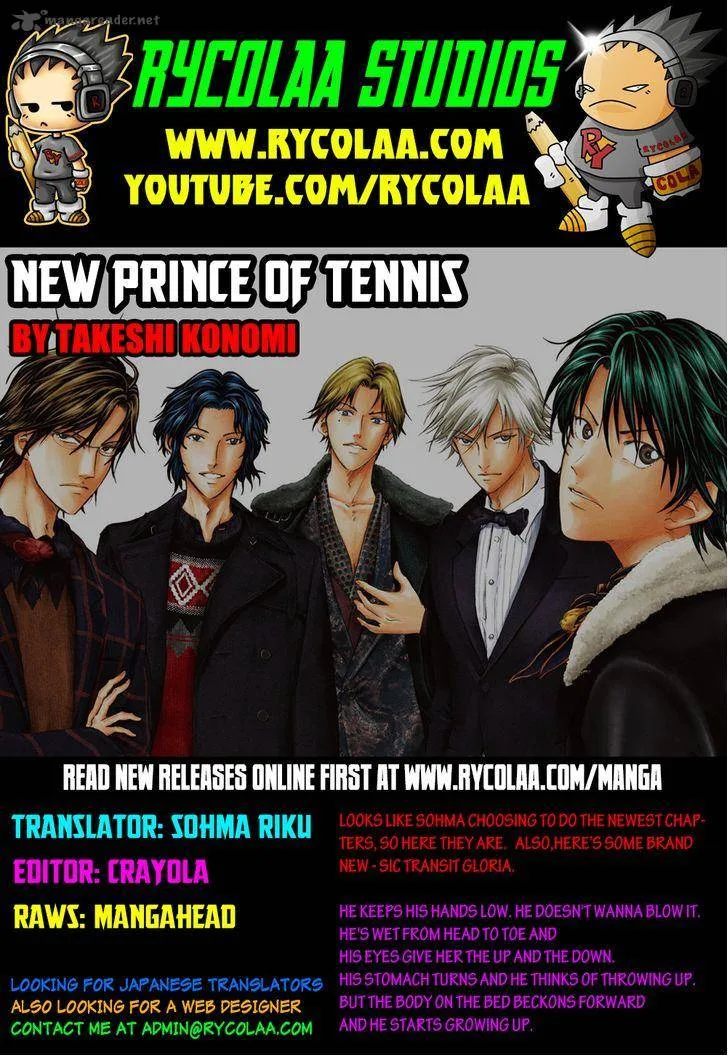New Prince of Tennis Chapter 107 page 1