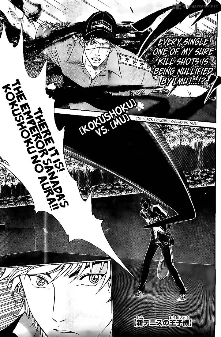 New Prince of Tennis Chapter 109 page 3