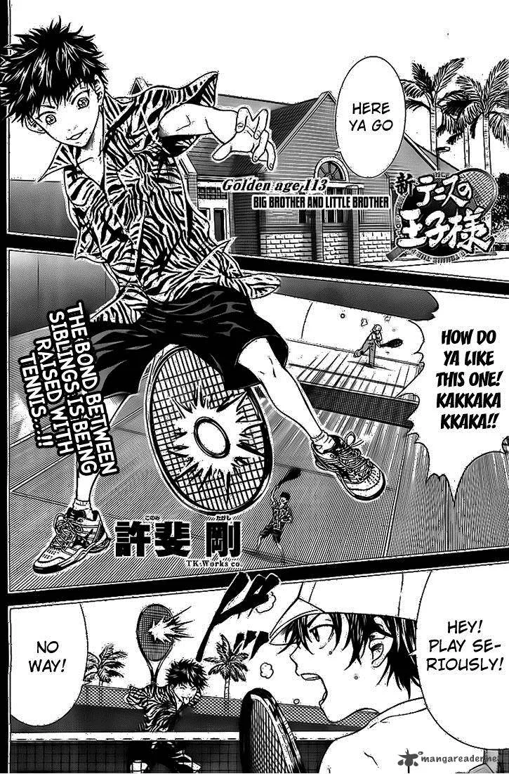 New Prince of Tennis Chapter 113 page 3