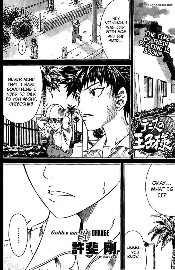 New Prince of Tennis Chapter 114 page 1