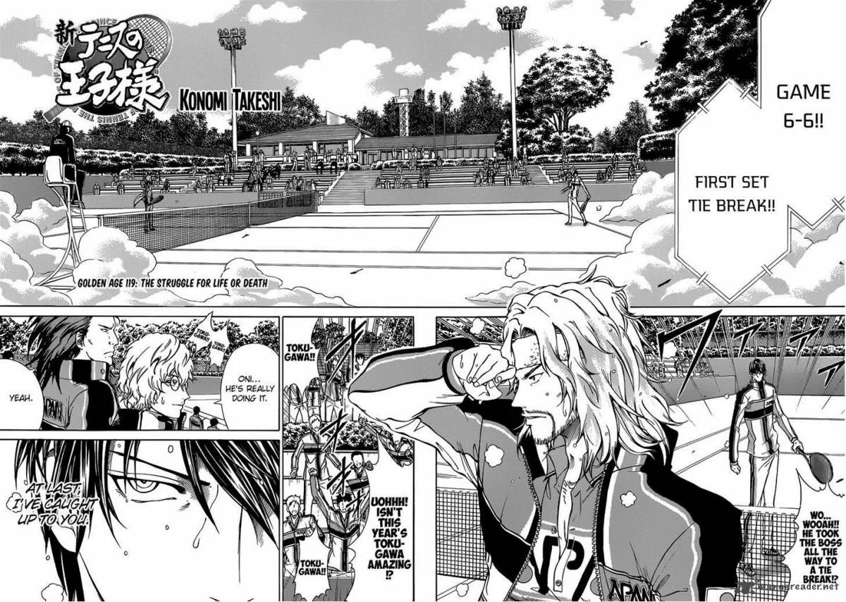 New Prince of Tennis Chapter 119 page 2