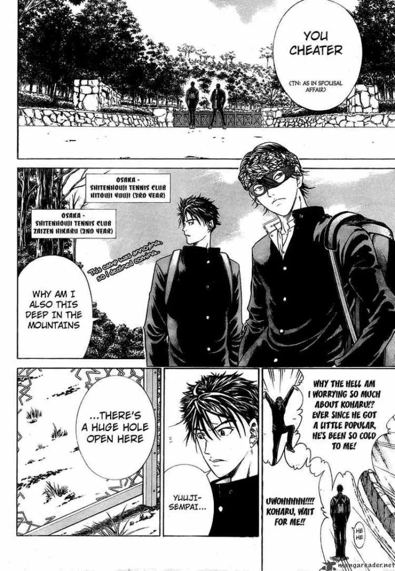 New Prince of Tennis Chapter 12 page 4