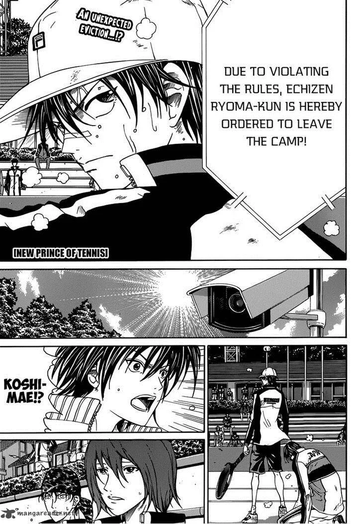 New Prince of Tennis Chapter 126 page 1