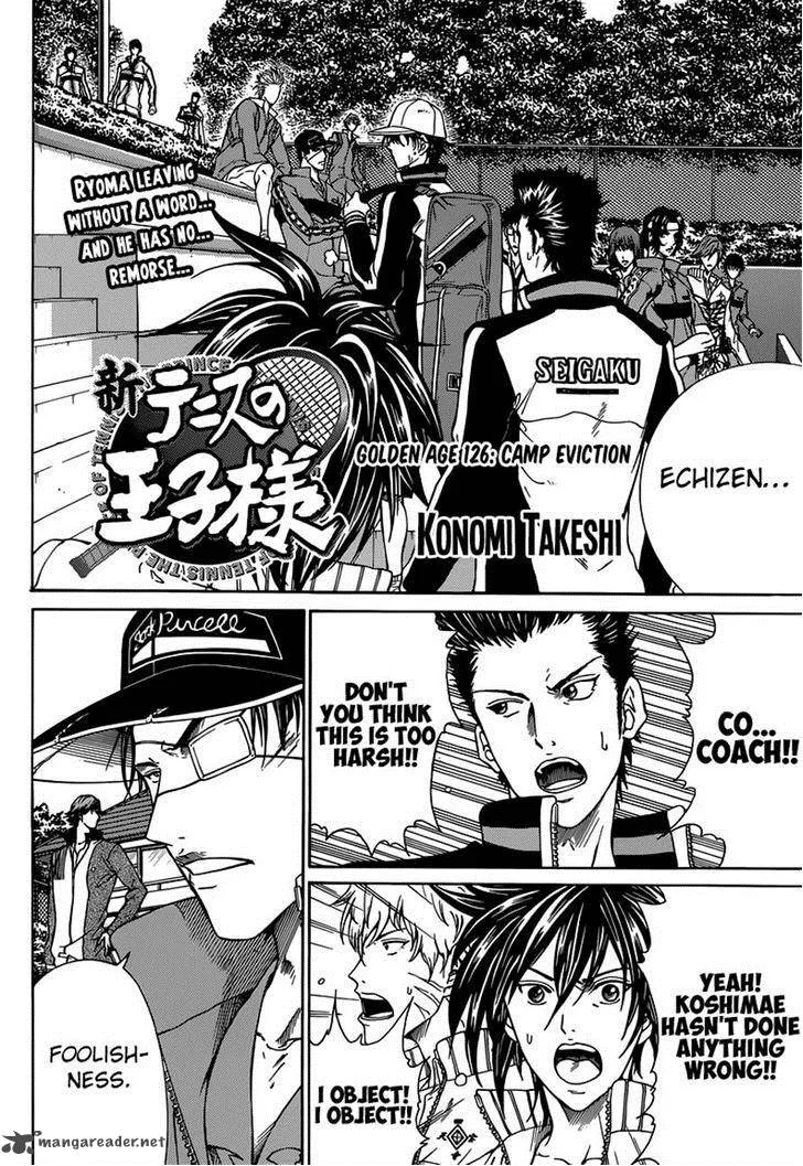 New Prince of Tennis Chapter 126 page 2