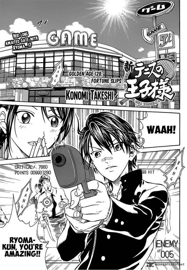 New Prince of Tennis Chapter 128 page 1