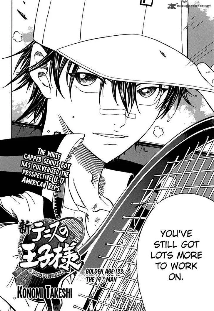 New Prince of Tennis Chapter 133 page 2
